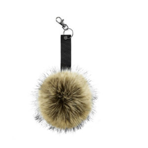 Bonnet Porte-clés Pop Pom en fourrure Beechfield Faux Fur Key Ring – vue 2