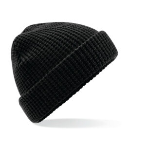 Bonnet maille gaufrée Beechfield Classic Waffle Knit Beanie – vue 2