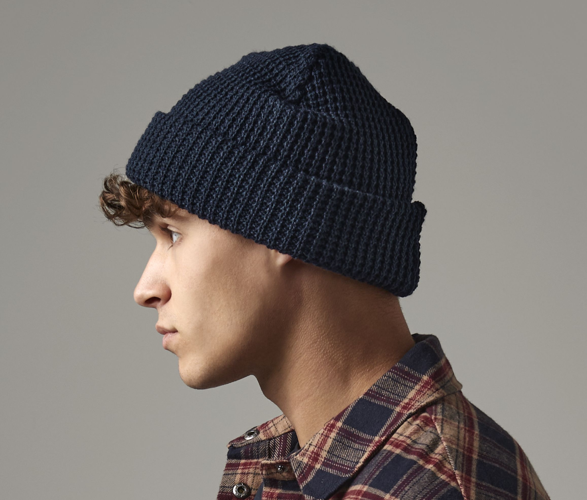 Bonnet maille gaufrée Beechfield Classic Waffle Knit Beanie Bonnet maille gaufrée Beechfield Classic Waffle Knit Beanie