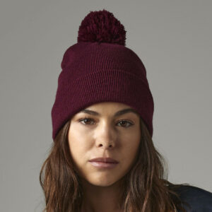 Bonnet à pompon Beechfield Original Pom Beanie