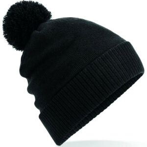 Bonnet avec pompon intérieur polaire Beechfield Thermal Snowstar® Beanie – vue 2