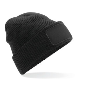 Bonnet Thinsulate™ avec zone de marquage Beechfield Patch Beanie – vue 2