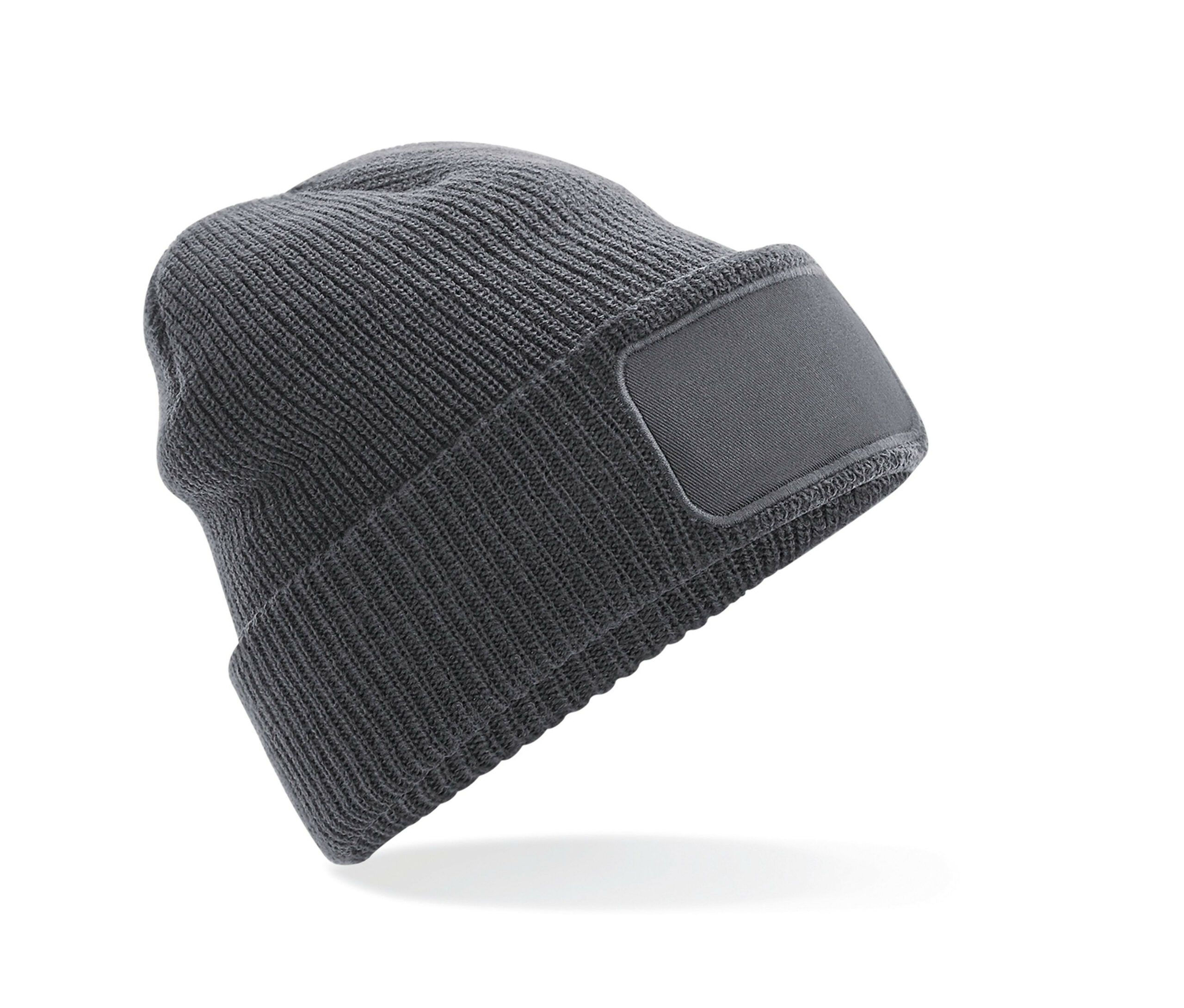 Bonnet Thinsulate™ avec zone de marquage Beechfield Patch Beanie Bonnet Thinsulate™ avec zone de marquage Beechfield Patch Beanie – vue 3
