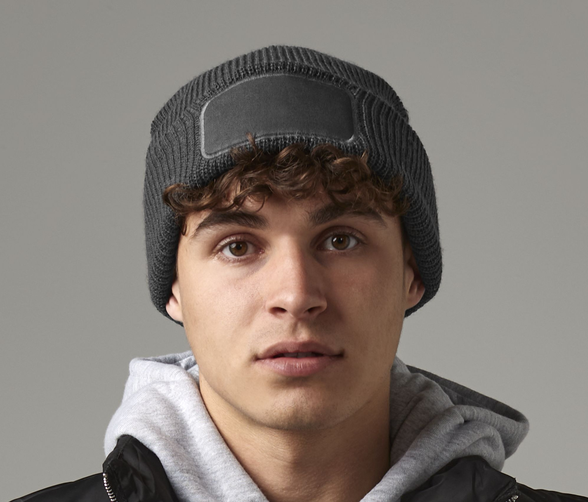 Bonnet Thinsulate™ avec zone de marquage Beechfield Patch Beanie Bonnet Thinsulate™ avec zone de marquage Beechfield Patch Beanie