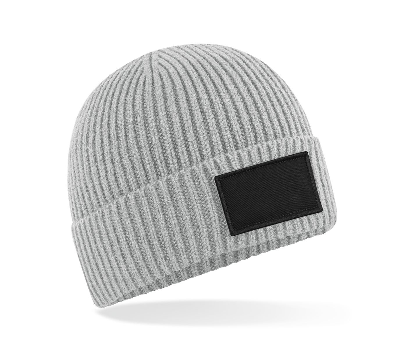 Bonnet avec empiècement pour marquage Beechfield Fashion Patch Beanie Bonnet avec empiècement pour marquage Beechfield Fashion Patch Beanie – vue 2