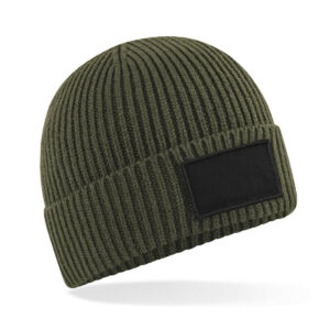 Bonnet avec empiècement pour marquage Beechfield Fashion Patch Beanie – vue 3