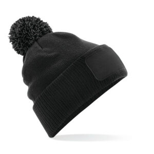 Bonnet Snowstar® avec zone de marquage Beechfield Patch Beanie – vue 2