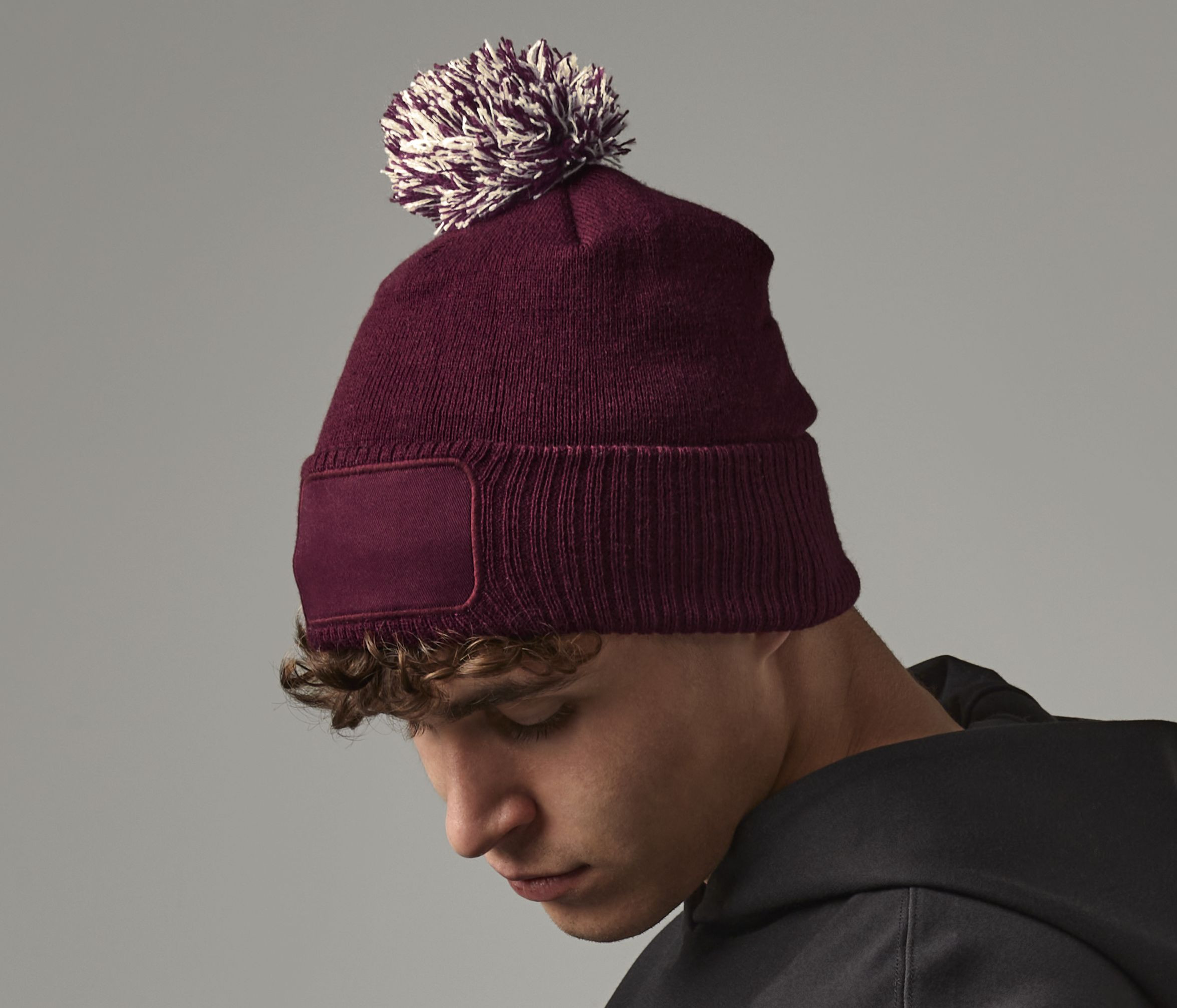 Bonnet Snowstar® avec zone de marquage Beechfield Patch Beanie Bonnet Snowstar® avec zone de marquage Beechfield Patch Beanie