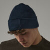 Bonnet avec empiècement en polyester recyclé Beechfield Recycled Original Patch Beanie
