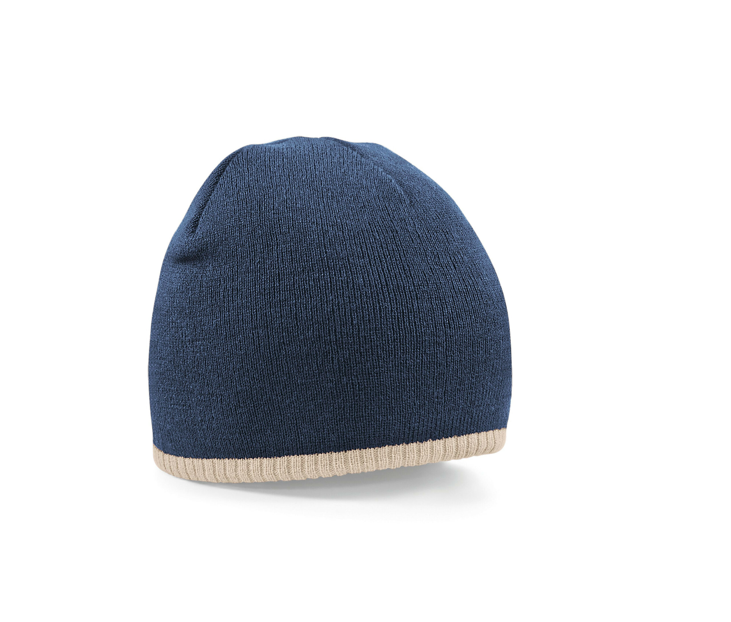 Bonnet bicolore Beechfield Two-Tone Pull-On Beanie Bonnet bicolore Beechfield Two-Tone Pull-On Beanie – vue 3