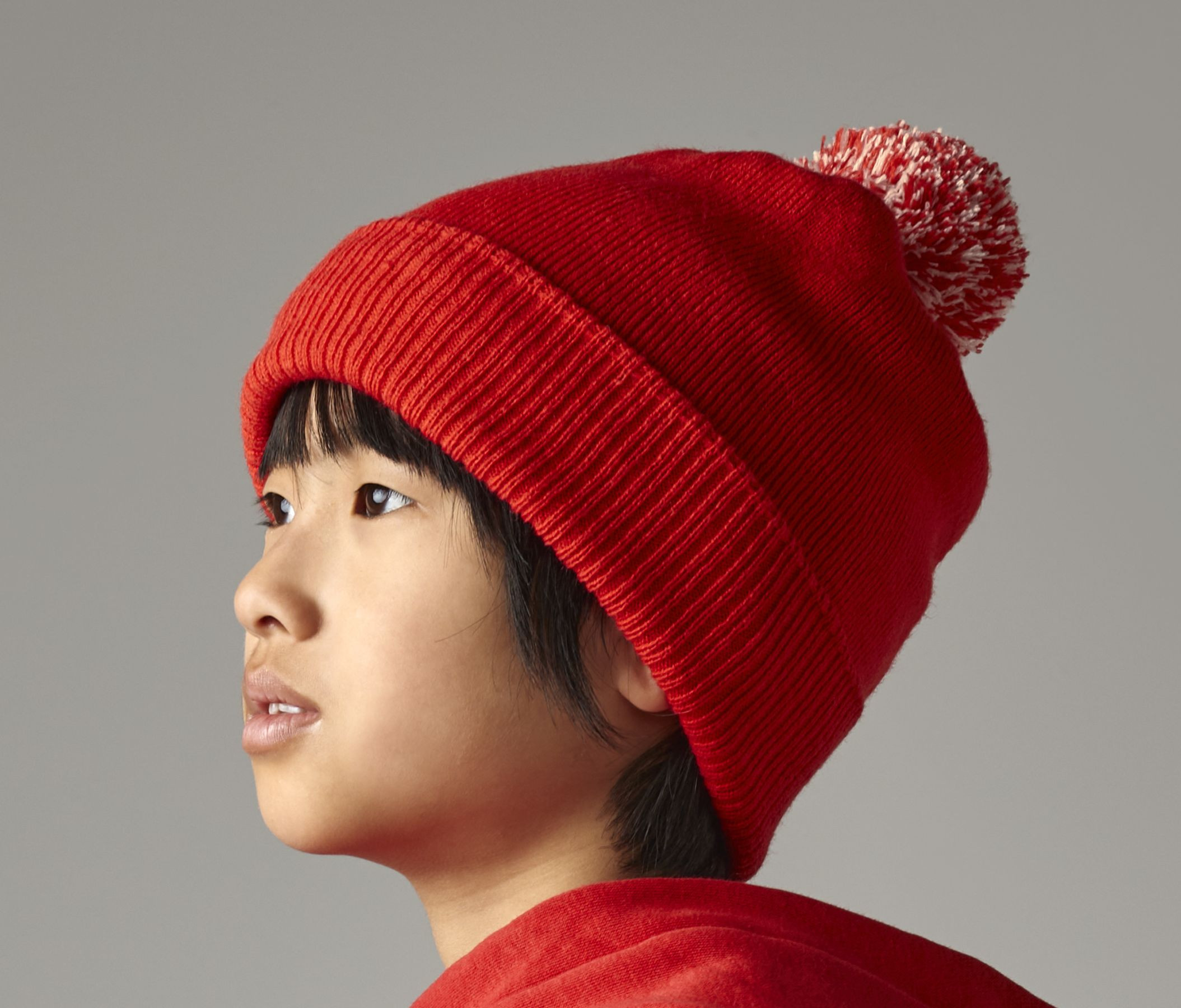 Bonnet enfant avec pompon Beechfield Junior Snowstar® Beanie Bonnet enfant avec pompon Beechfield Junior Snowstar® Beanie