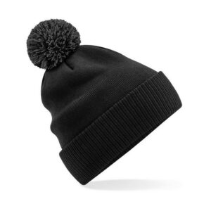 Bonnet avec pompon Beechfield Snowstar Duo Beanie – vue 2