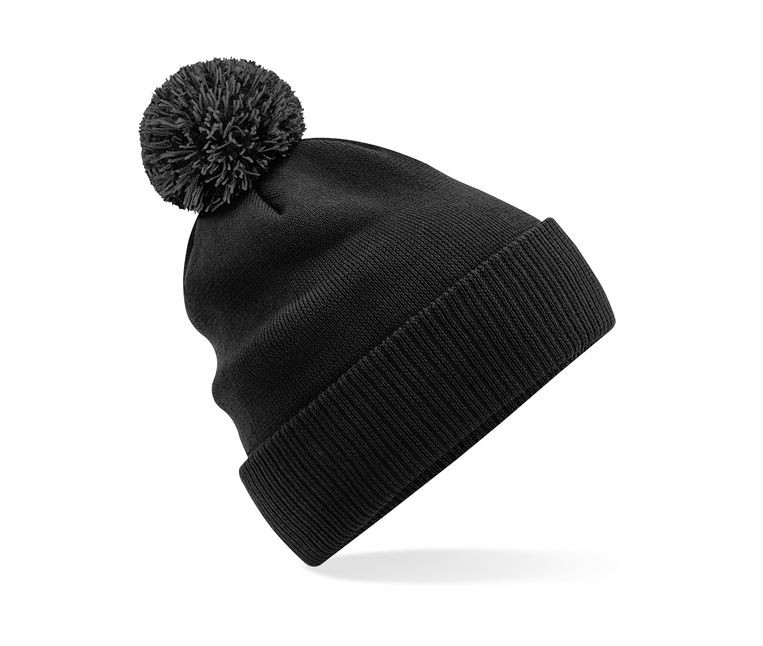 Bonnet avec pompon Beechfield Snowstar Duo Beanie Bonnet avec pompon Beechfield Snowstar Duo Beanie – vue 2