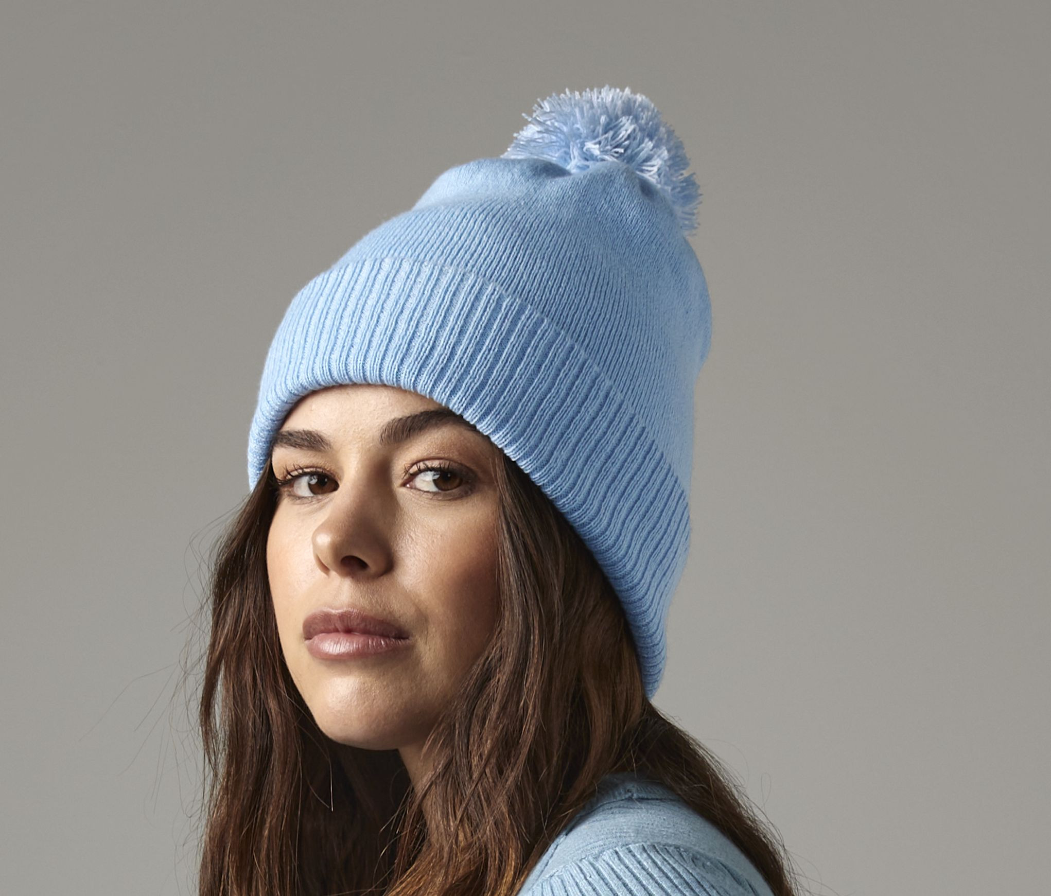 Bonnet avec pompon Beechfield Snowstar Duo Beanie Bonnet avec pompon Beechfield Snowstar Duo Beanie