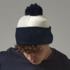 Bonnet bicolore Snowstar® Beechfield Two-Tone Beanie