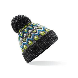 Bonnet avec pompon Blizzard Beechfield Bobble Beanie – vue 3