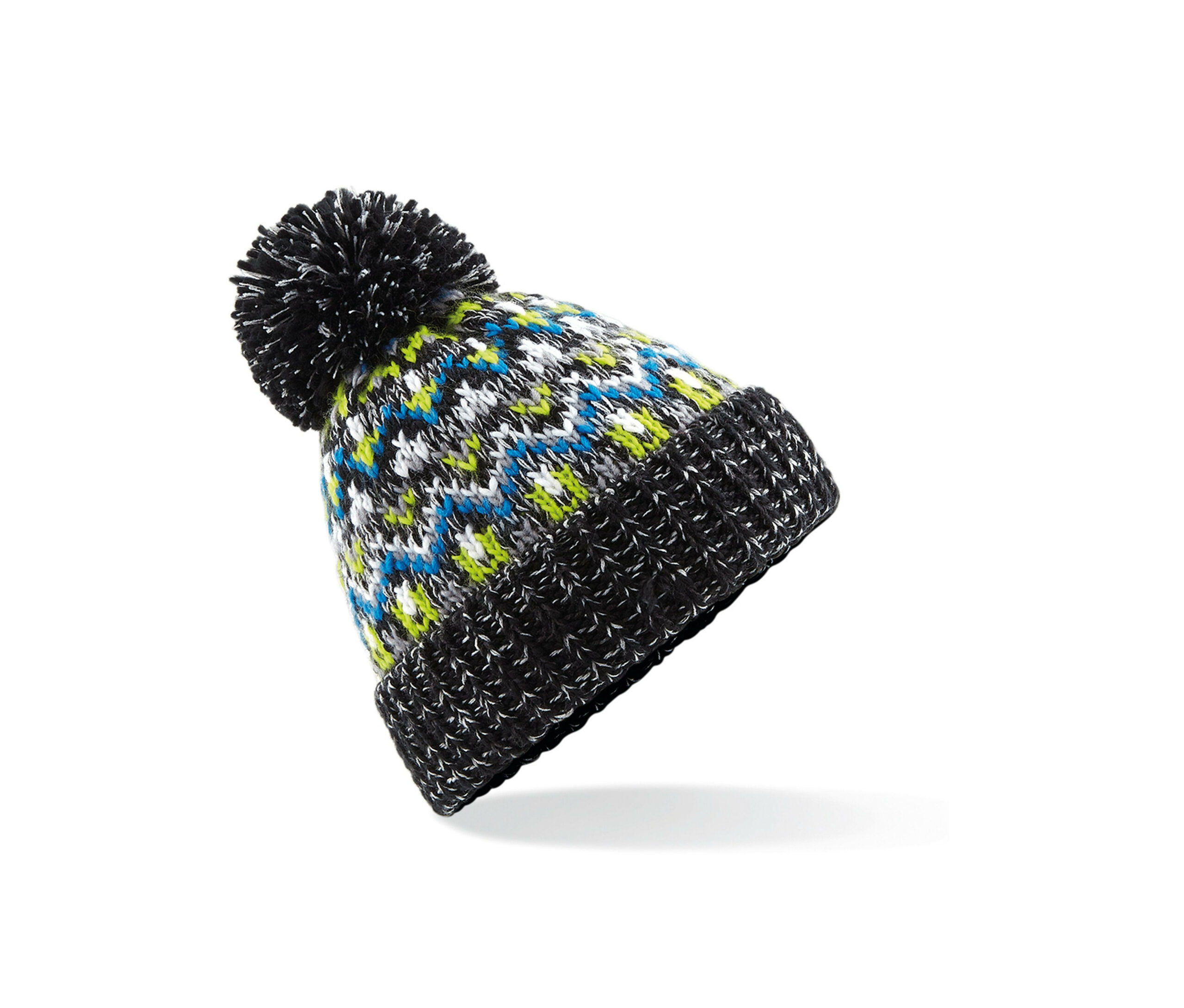 Bonnet avec pompon Blizzard Beechfield Bobble Beanie Bonnet avec pompon Blizzard Beechfield Bobble Beanie – vue 3