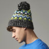 Bonnet avec pompon Blizzard Beechfield Bobble Beanie
