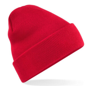 Bonnet acrylique avec rabat enfant Beechfield Junior Original Cuffed Beanie – vue 3