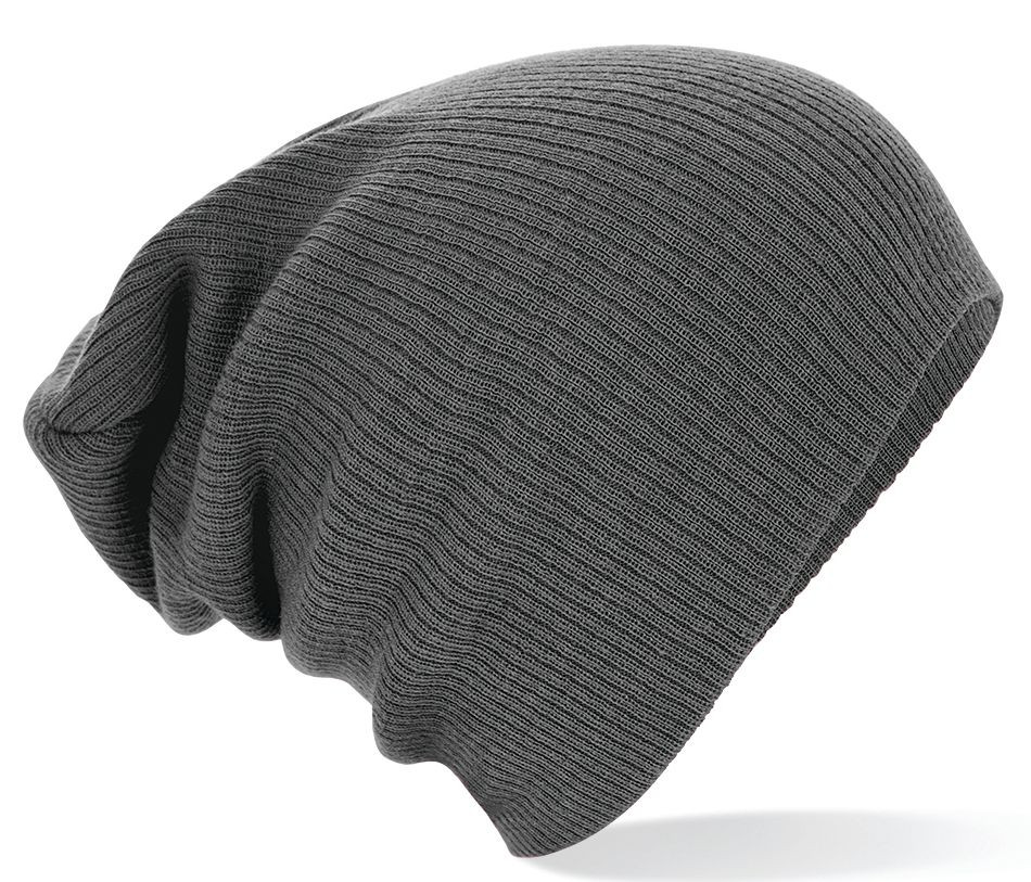 Bonnet long Beechfield Slouch Beanie Bonnet long Beechfield Slouch Beanie – vue 3