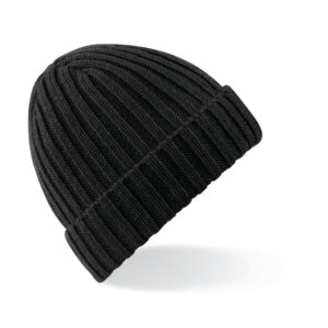 Bonnet Chunky Beechfield Ribbed Beanie – vue 2