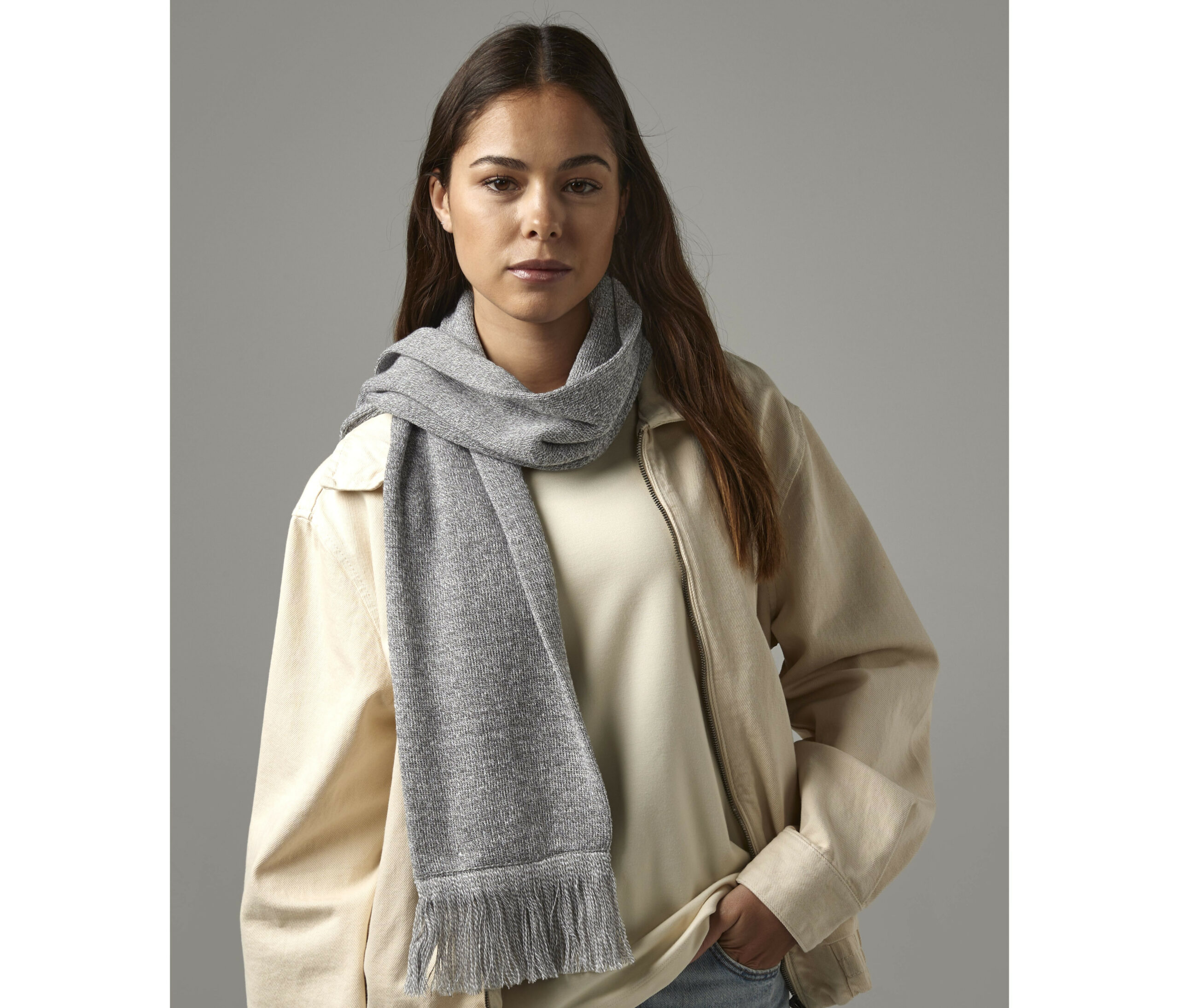 Écharpe Beechfield Classic Knitted Scarf Écharpe Beechfield Classic Knitted Scarf