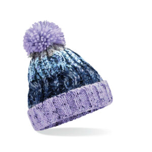 Bonnet enfant Corkscrew avec pompon Beechfield Junior Pom Beanie – vue 3