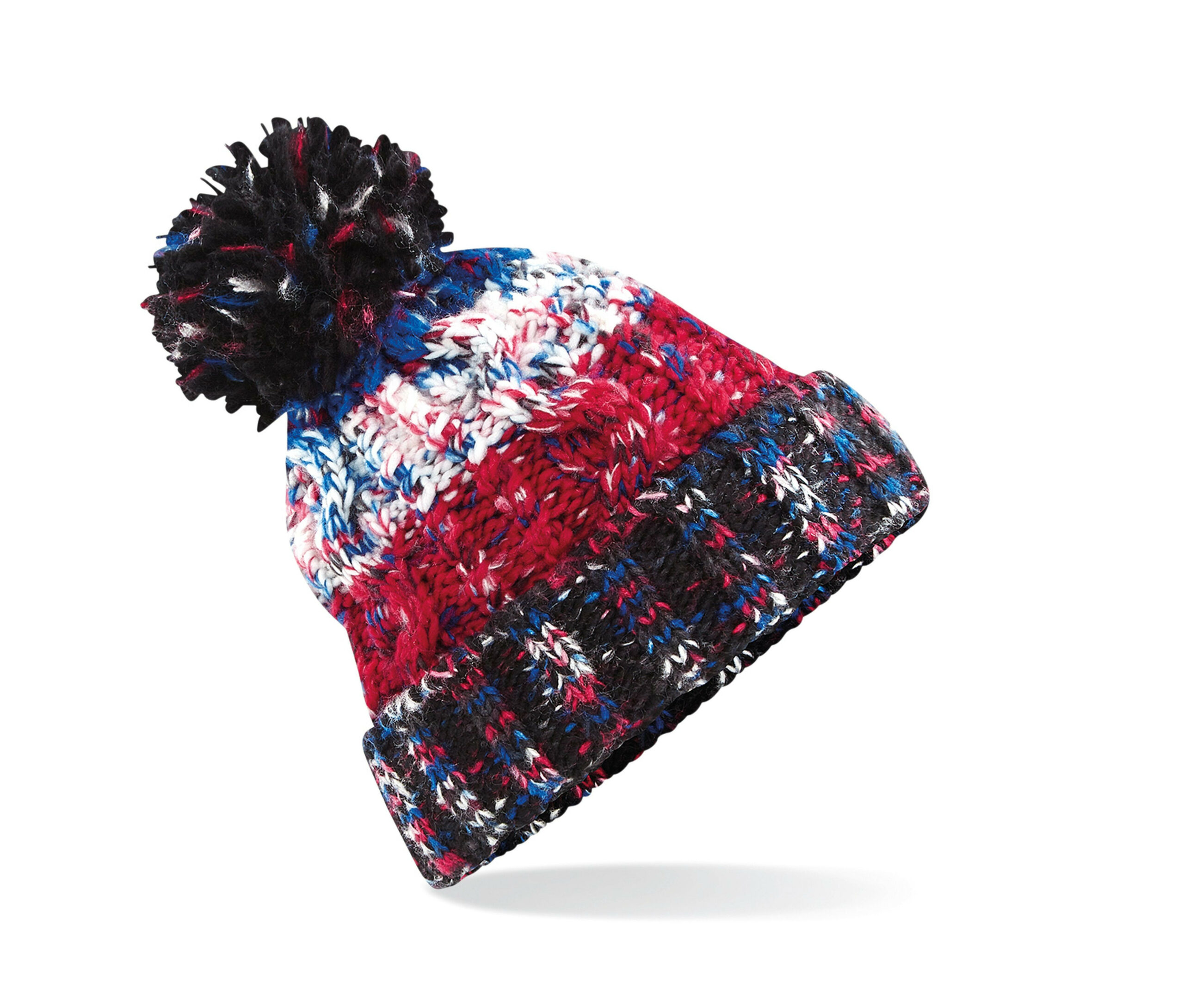 Bonnet Corkscrew avec pompon Beechfield Pom Beanie Bonnet Corkscrew avec pompon Beechfield Pom Beanie – vue 2