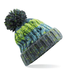 Bonnet Corkscrew avec pompon Beechfield Pom Beanie – vue 3