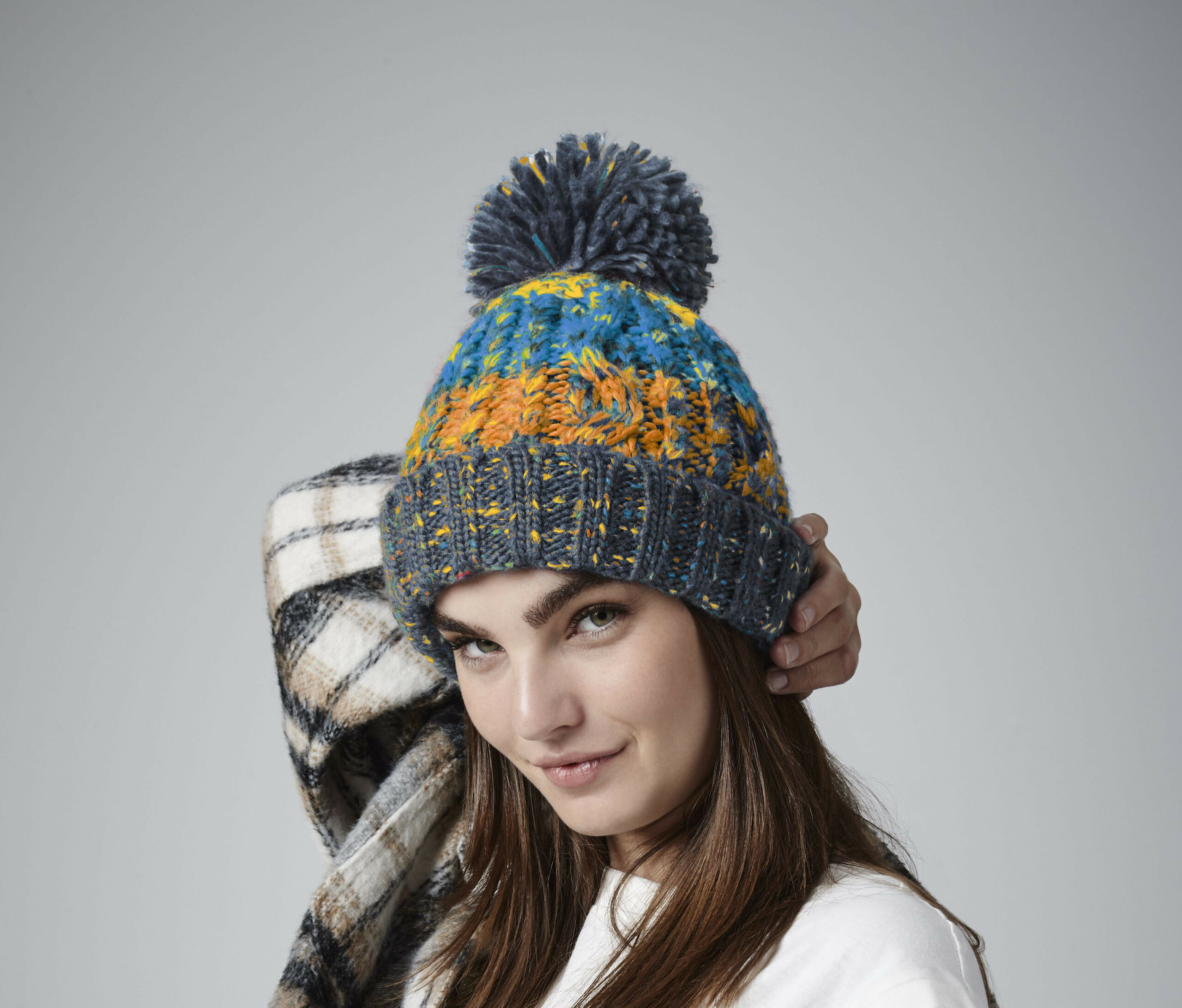 Bonnet Corkscrew avec pompon Beechfield Pom Beanie Bonnet Corkscrew avec pompon Beechfield Pom Beanie