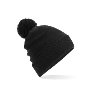 Bonnet à pompon déperlant Beechfield Water Repellent Thermal Snowstar® Beanie – vue 2