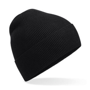 Bonnet en coton organique Beechfield Organic Cotton Fine Knit Beanie – vue 2