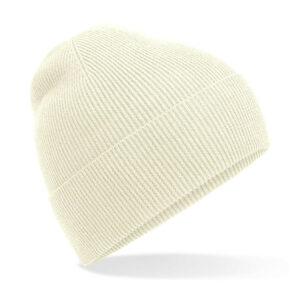 Bonnet en coton organique Beechfield Organic Cotton Fine Knit Beanie – vue 3