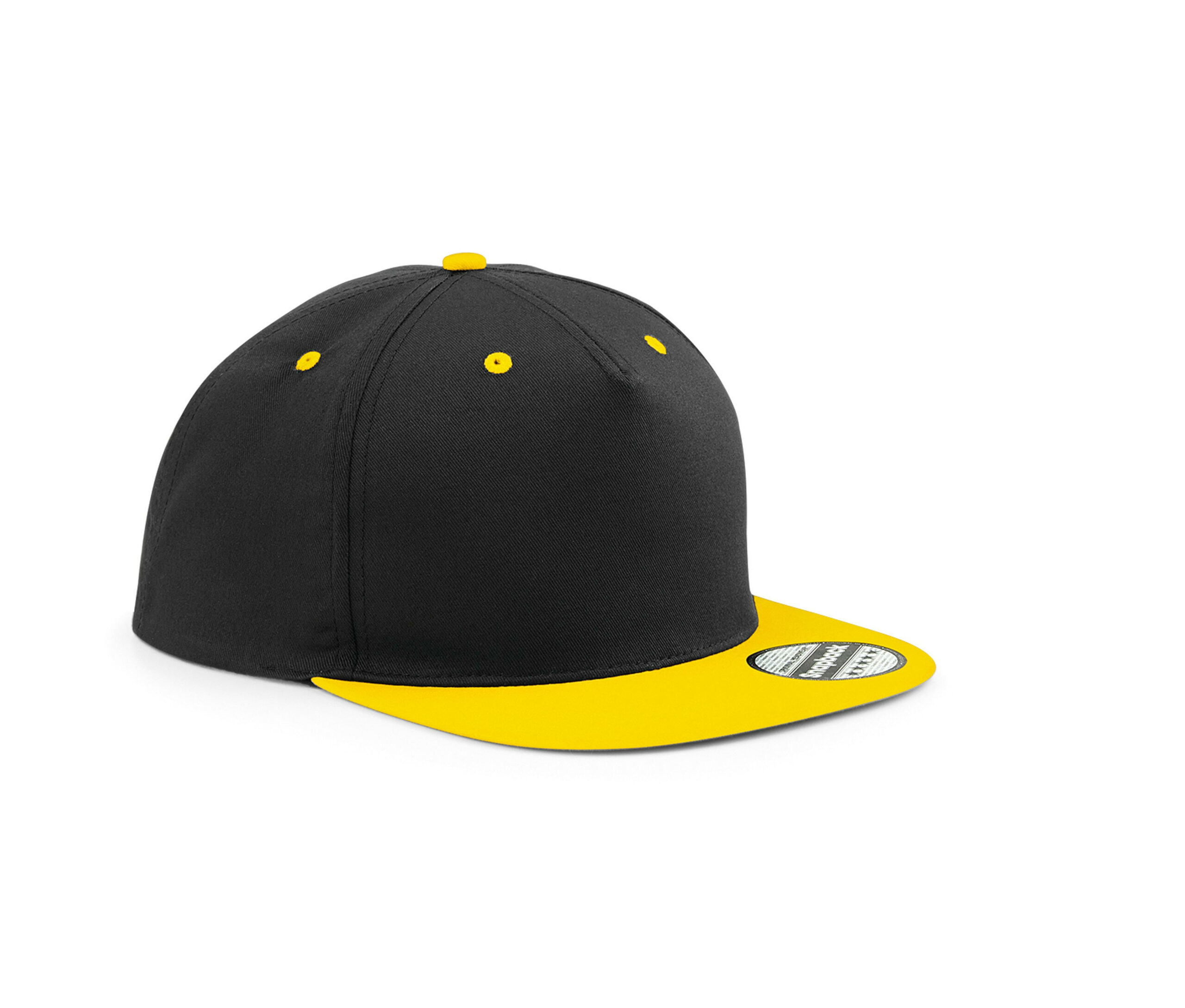 Gants Casquette 5 pans avec visière contrastée Beechfield 5 Panel Contrast Snapback Gants Casquette 5 pans avec visière contrastée Beechfield 5 Panel Contrast Snapback – vue 2