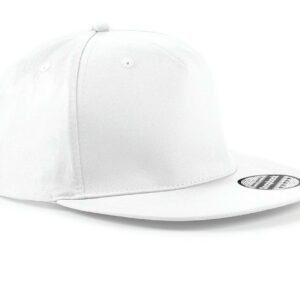 Casquette style rappeur 5 panneaux Beechfield 5 Panel Snapback Rapper Cap – vue 2