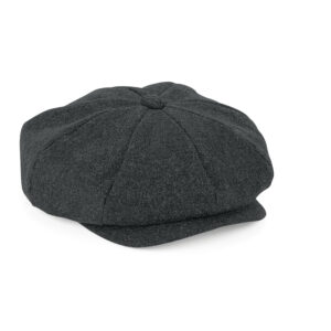 Casquette gavroche en laine Melton Beechfield Wool Baker Boy Cap – vue 2