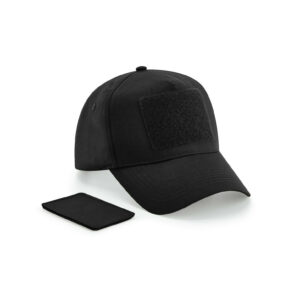 Casquette 5 pans avec patch amovible Beechfield Removable 5 Panel Cap – vue 2