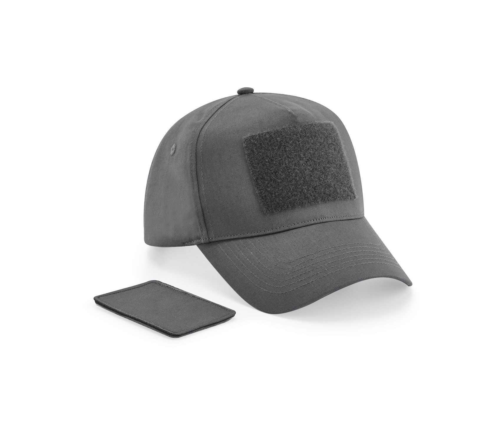 Casquette 5 pans avec patch amovible Beechfield Removable 5 Panel Cap Casquette 5 pans avec patch amovible Beechfield Removable 5 Panel Cap – vue 3