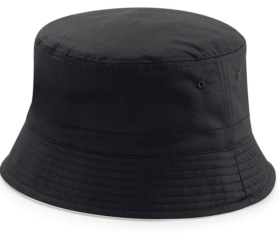 Casquette Chapeau réversible Beechfield Reversible Bucket Hat Casquette Chapeau réversible Beechfield Reversible Bucket Hat – vue 2