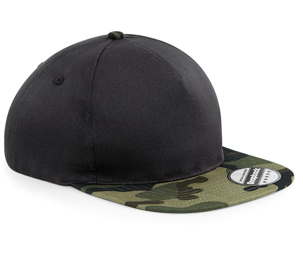 Gants Casquette camouflage Beechfield Camo Snapback Gants Casquette camouflage Beechfield Camo Snapback – vue 3
