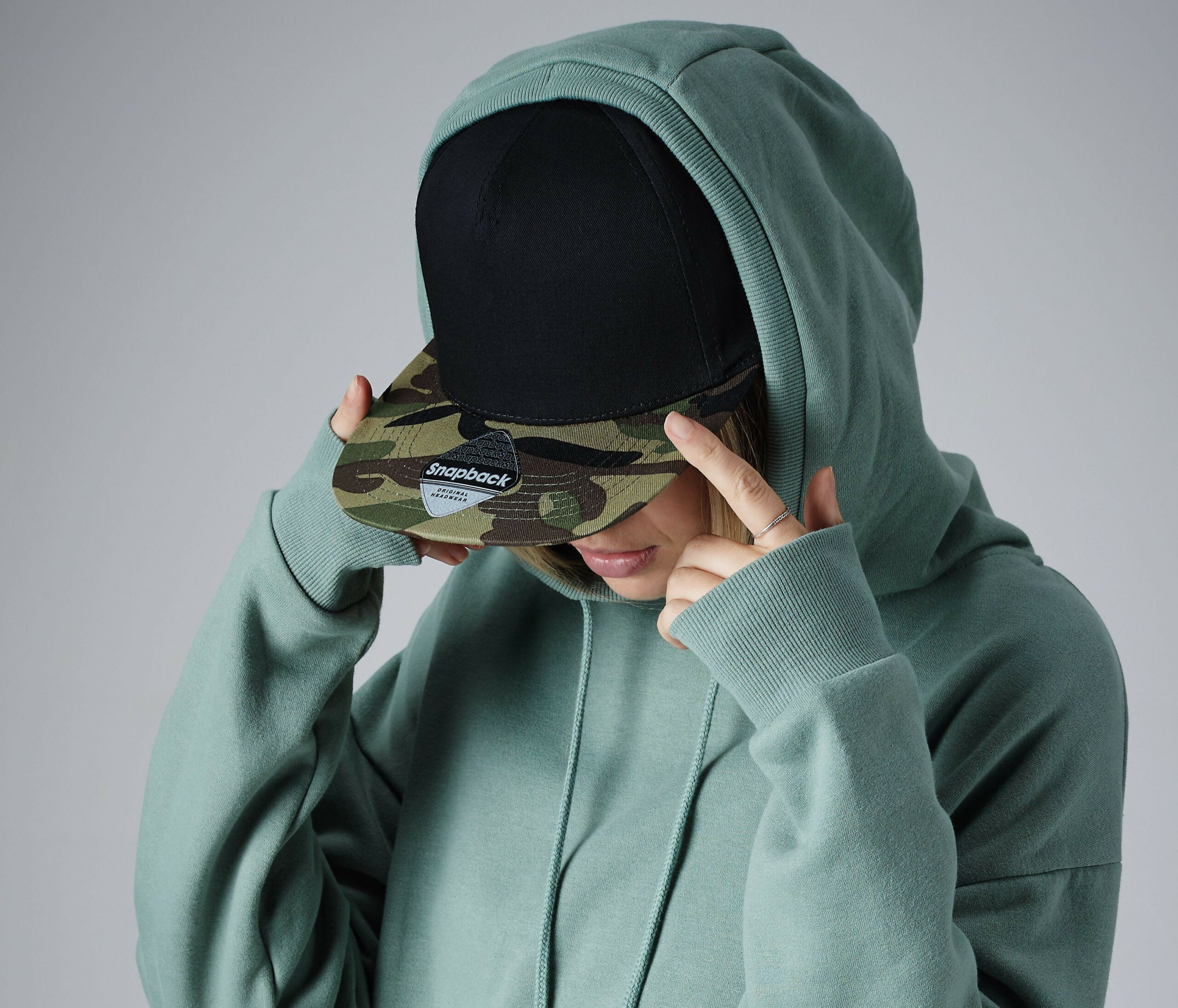 Gants Casquette camouflage Beechfield Camo Snapback Gants Casquette camouflage Beechfield Camo Snapback