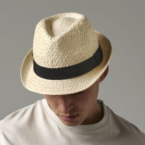 Casquette Chapeau de paille Beechfield Festival Trilby