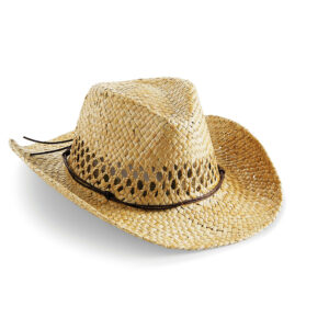 Casquette Chapeau de Cowboy Beechfield Straw Hat – vue 2