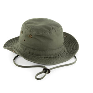 Casquette Chapeau coton lourd délavé Beechfield Outback Hat – vue 2