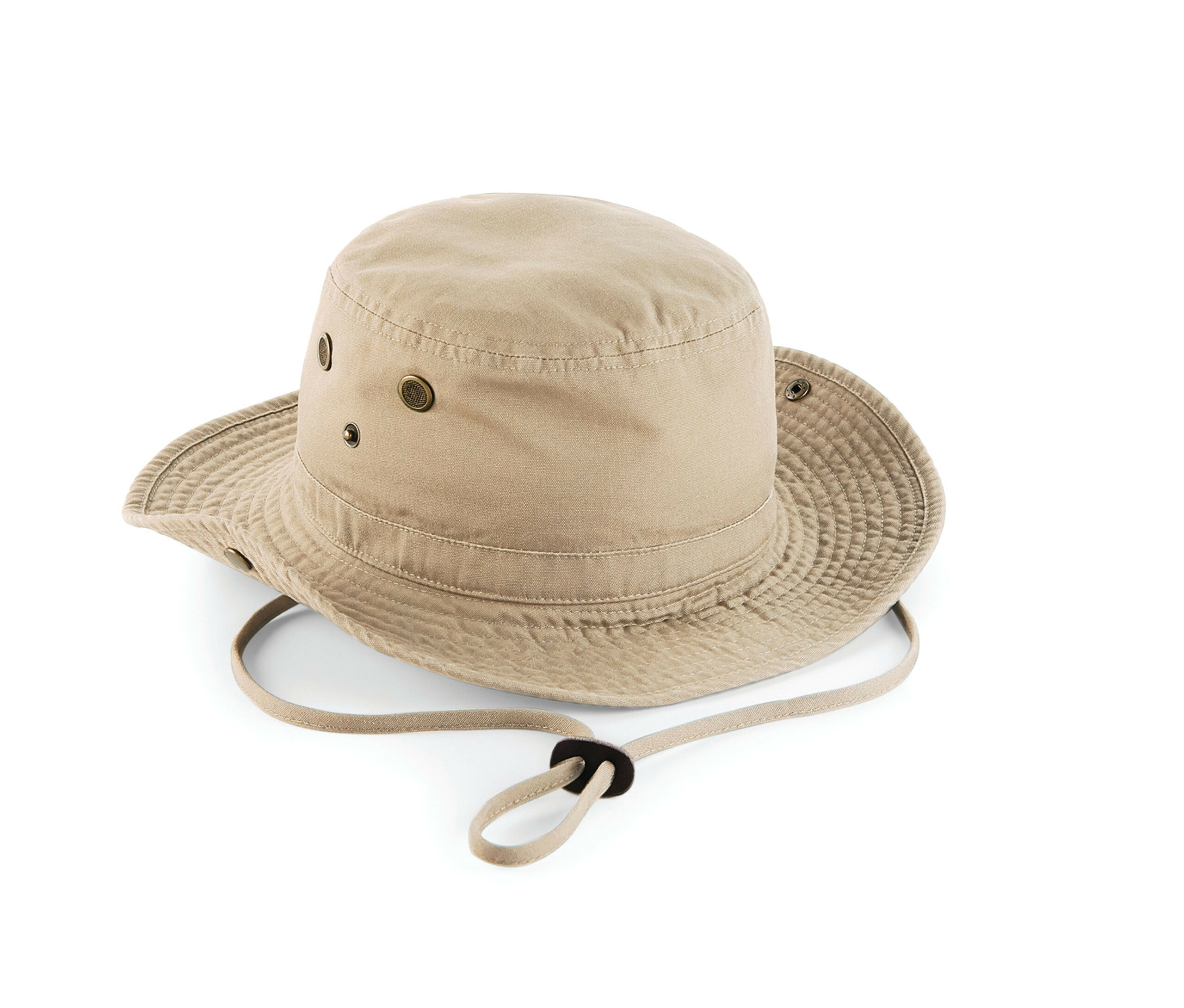 Casquette Chapeau coton lourd délavé Beechfield Outback Hat Casquette Chapeau coton lourd délavé Beechfield Outback Hat – vue 3