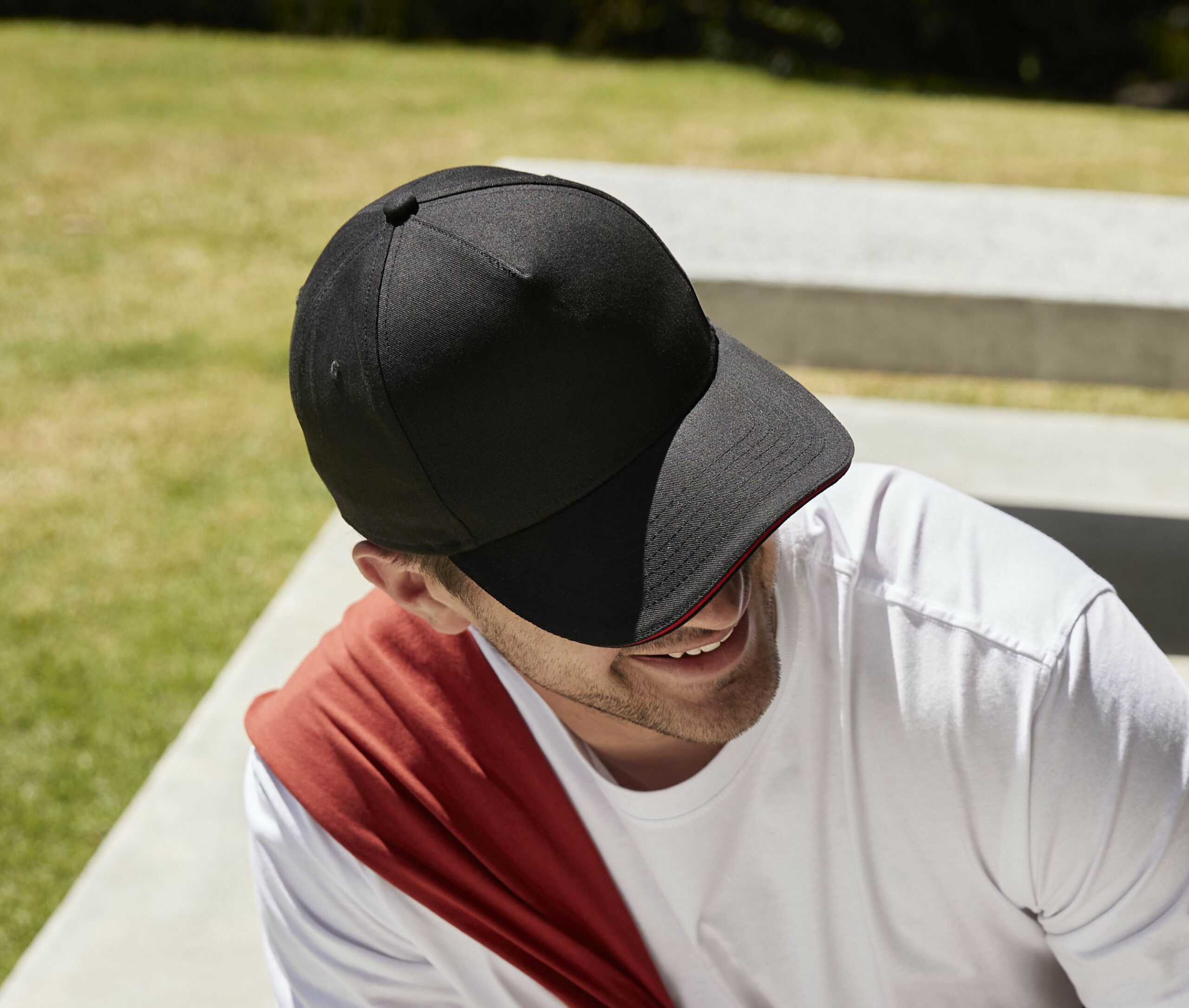 Casquette en coton organique avec liseré Beechfield Earthaware® Classic Organic Cotton 5 Panel Cap – Sandwich Peak Casquette en coton organique avec liseré Beechfield Earthaware® Classic Organic Cotton 5 Panel Cap – Sandwich Peak