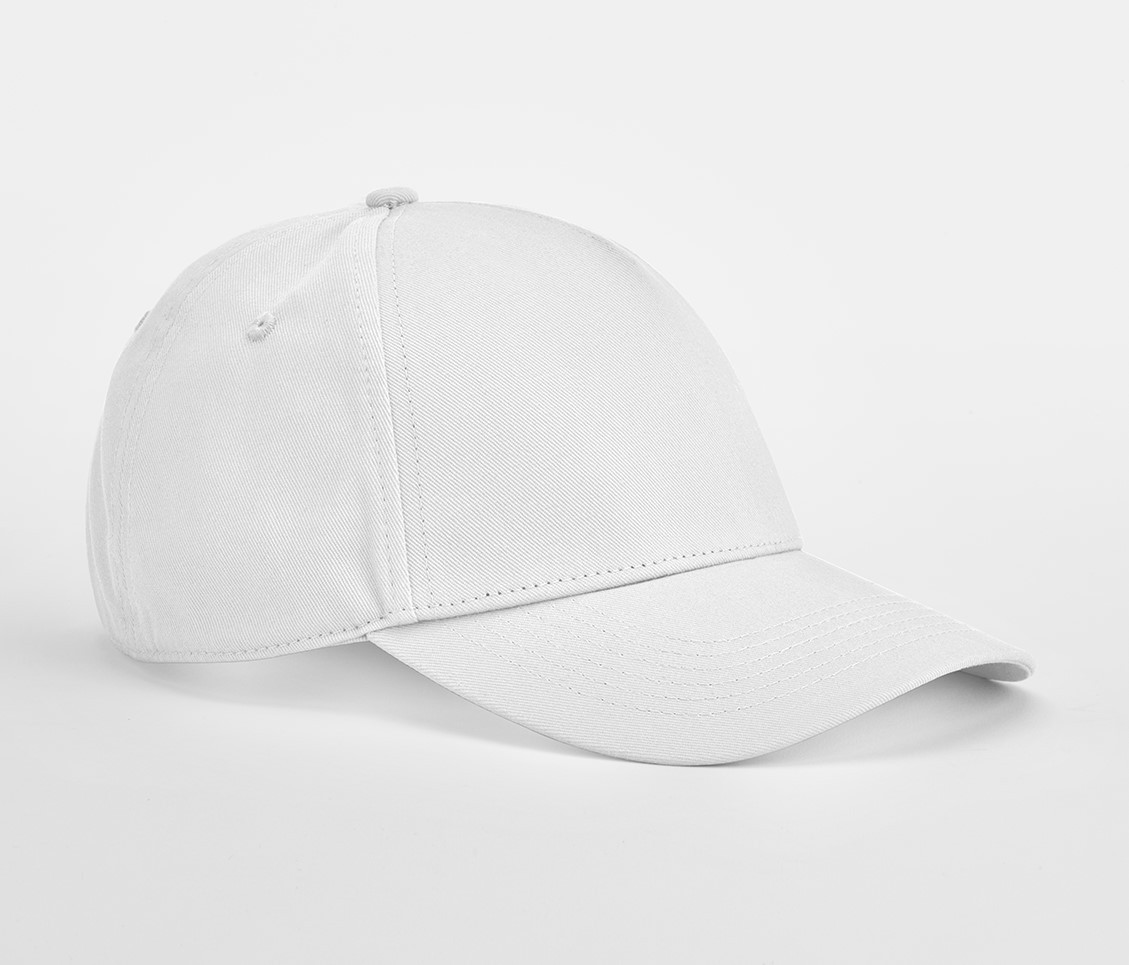 Casquette 5 panneaux en coton organique Beechfield Earthaware® Classic Organic Cotton 5 Panel Cap Casquette 5 panneaux en coton organique Beechfield Earthaware® Classic Organic Cotton 5 Panel Cap – vue 2