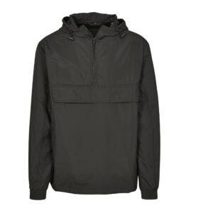 Coupe-vent Veste 1/4 zip homme Build Your Brand Basic Pull Over Jacket – vue 3