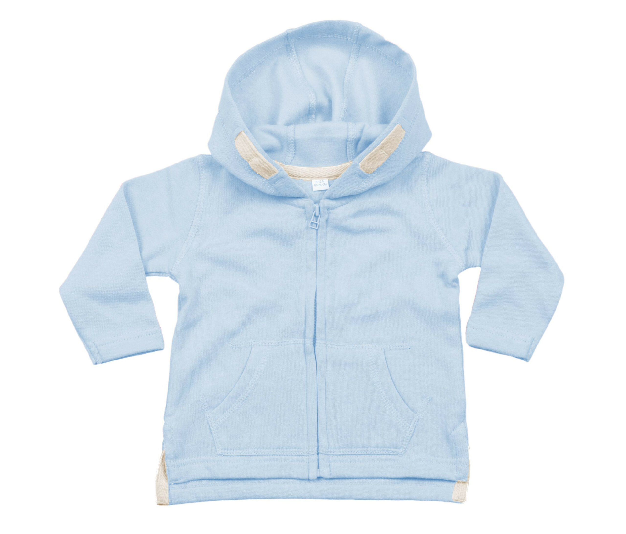 Sweat zippé à capuche Babybugz Baby Hoodie Sweat zippé à capuche Babybugz Baby Hoodie – vue 3