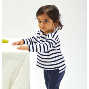 Tee-shirt marinière bébé Babybugz Baby Breton Top